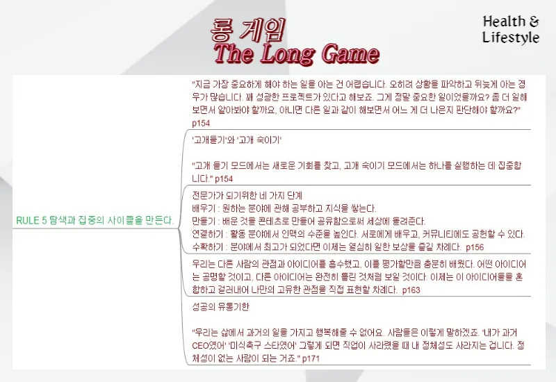 탐색과 집중의 사이클